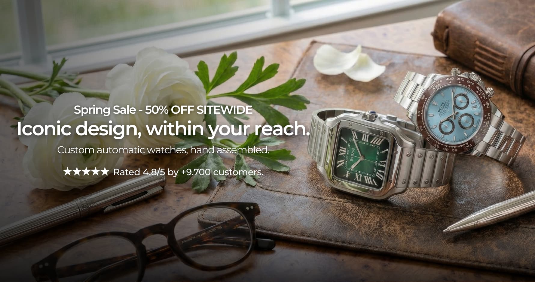 Timeless Precision, Handcrafted for You