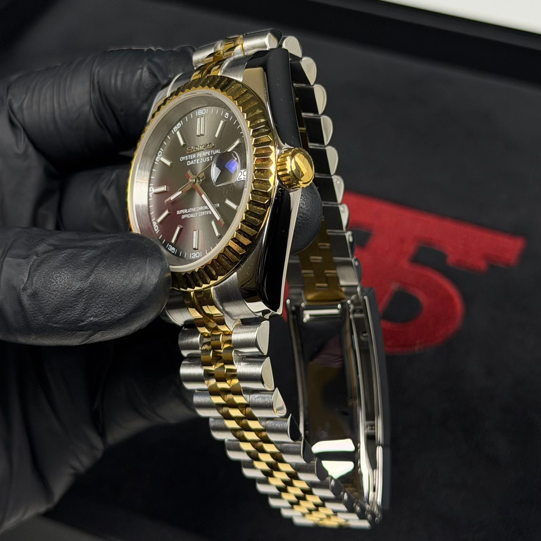 Datejust Mod - Two-Tone Grey - Image 3