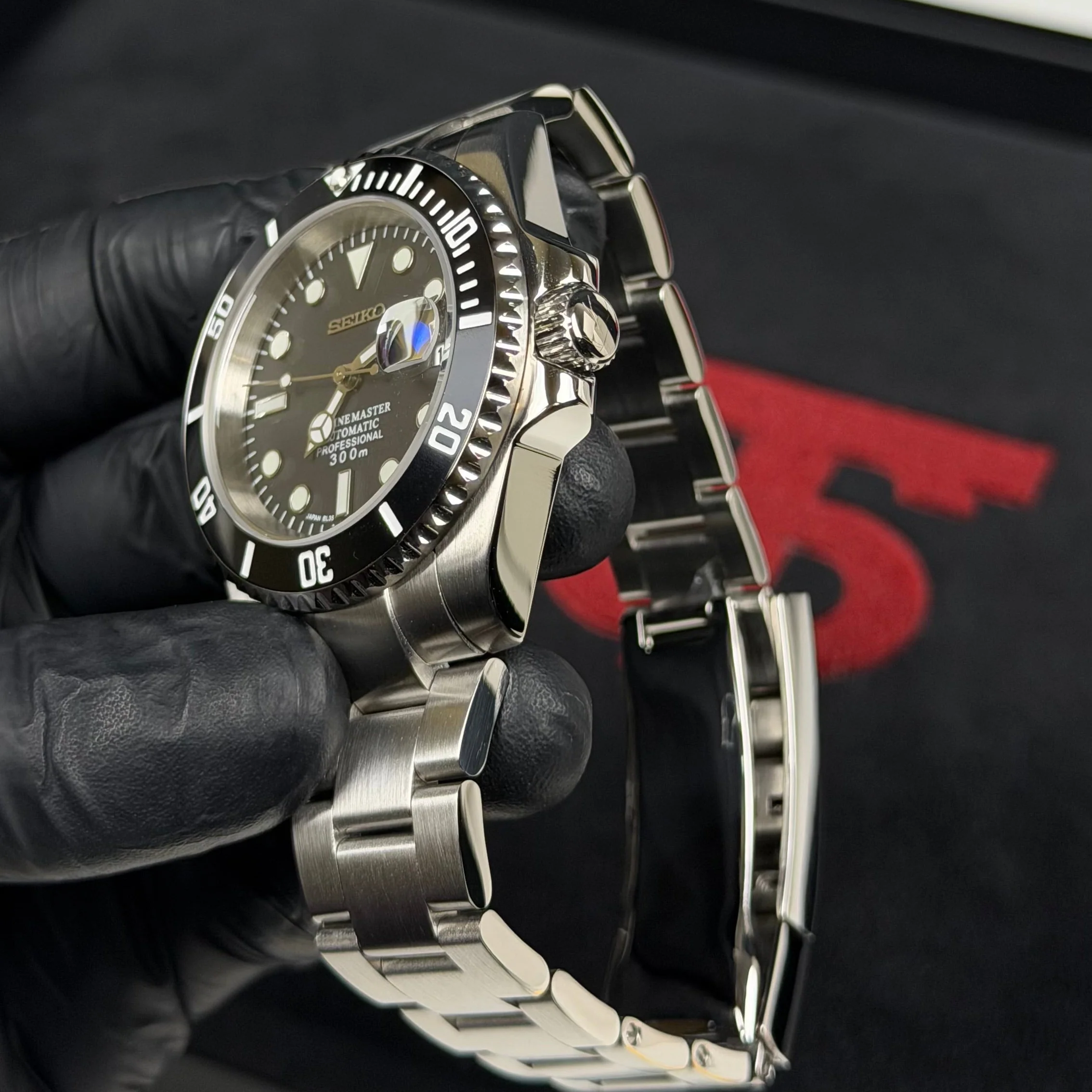 Submariner Mod - Black/Oyster - Image 3